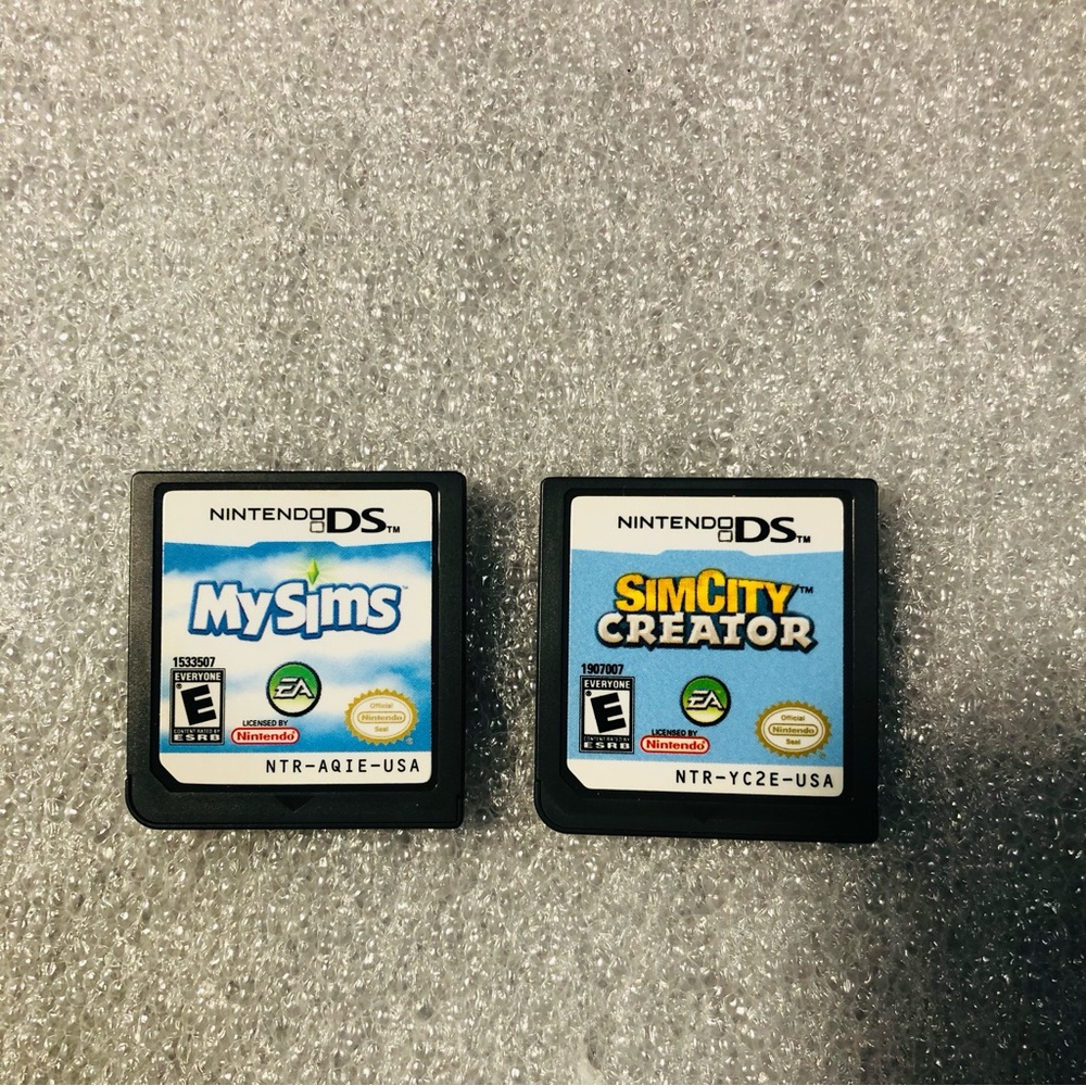 MySims Nintendo DS, 2007 Sim City Creator Lot 2 Cartridge Only - Tested Working